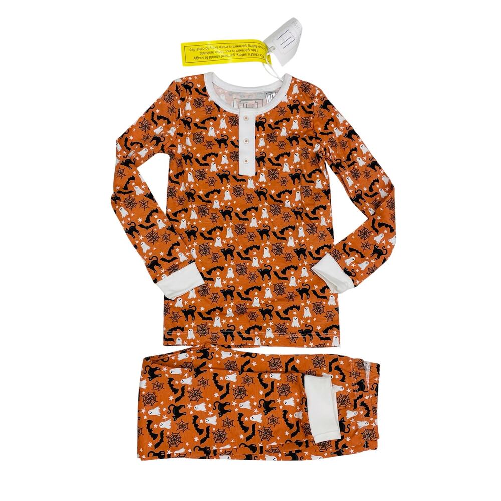 NWT Lila & Hayes Size 8 Jack Pajama Set in Halloween